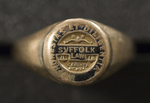 Gleason L. Archer's (President, 1937-1948, and Founder of Suffolk University) Suffolk Law School ring, 1909