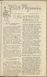 The Papoose (issue no. 2) December 6, 1951