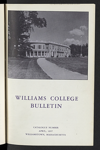 Williams College Bulletin (1957-04)
