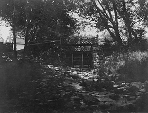 Rustic bridge, 1897
