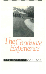 Springfield College Graduate Catalog, 1993-1994