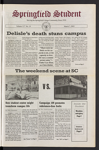 The Springfield Student (vol. 117, no. 19) Mar. 7, 2003