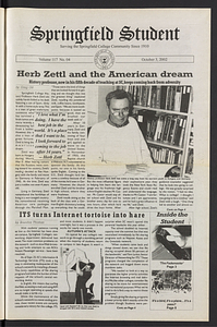 The Springfield Student (vol. 117, no. 4) Oct. 3, 2002
